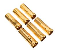 jojofuny 6 Pièces en Fer Doré de Larme pour Lustres Cristal Européens, Remplacement Réutilisable de Base Candélabre E14, Usage Décoratif Intérieur