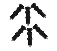 jojofuny 6 Pièces Kit de Vis et Boulons de Fixation pour Siège de Toilette avec Double Expansion à Billes Montage Stable et Accessoires pour Charnière et Fixation Trou Borgne