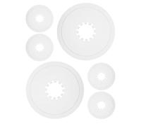 jojofuny 6 Pièces Protection de Volant Robuste Résistance Moteur de Vélo en Plastique Abs Avancée la Poussière L'eau, Maintenance Aventures à Vélo