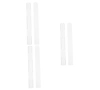 jojofuny 6 pièces Rails Coulissants pour Tiroir de Commode Glissières Adhésives Latérales Robustes Plastique Blanc Installation sans Perçage Résistance à Usure et Pression Adaptées Aux
