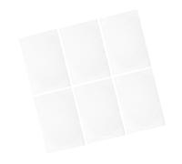 jojofuny 6 pièces Toile Plastique Rigide pour Point de Croix Broderie DIY Artisanat Maille Plastique Flexible et Découpable