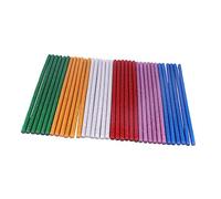 jojofuny 60 Pièces Bâtons de Colle Chaude Colorés Adhésifs Thermofusibles pour Bricolage Décoration et Réparations Utilisation Polyvalente et Forte