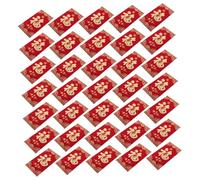 jojofuny 60 Pièces Envelopes For Lunar Year Individually Wrapped Chinese Spring Festival Money Packets Traditional Hong Bao Gift Set For Weddings And Birthdays