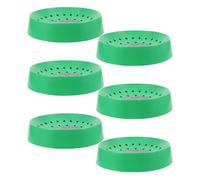 jojofuny 6pcs Bols Nid de Pigeon en Plastique Réutilisables et Respirants pour Nid de Reproduction Oiseaux, pour Cage à Oiseaux, Jardin ou Porche