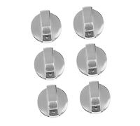jojofuny 6pièces Boutons de Rechange pour Cuisinière à Gaz Lot de Commandes Alliage de Zinc Accessoires pour Cuisinière à Gaz