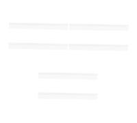 jojofuny 6pièces Scellement Silicone Transparent Pour Cuisinière Joint De Anti- Pour Éviter Salissures Comptoir Four