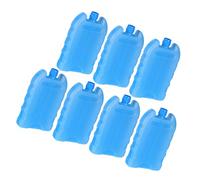 jojofuny 7 Pièces Bouteille de Gel Réfrigérant Réutilisable Bleu en PE | Poche de Glace pour Refroidisseur par Évaporation, Usage Bateau et Pêche, Économie D'énergie, Étanche