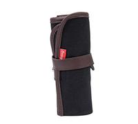 jojofuny 72Trous Crayons Toile Trousse à Enrouler Pratique pour Artistes Et Étudiants Organisateur Durable Et Élégant pour Crayons Feutres Et Pinceaux