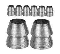 jojofuny 8 Pièces Coins de Manche pour Marteau Fer Accessoires Installation Durables et Renforcés pour Outils de Charpentier et Bricoleur