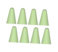 jojofuny 8 Pièces Manchons Silicone pour Pointe Stylet Pencil Capuchons Anti-Bruit pour Stylo Écran Tactile Compatible Tablette Vert Matcha