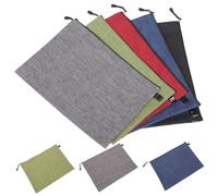 jojofuny 8 pièces Pochette Rangement Documents Étanche Oxford avec Zip Renforcé Organisateur Portable pour Bureau et École Protège Fichiers et Importants