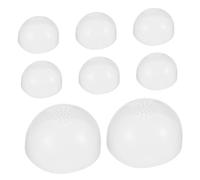 jojofuny 8 Pièces Silicone Doll Head Cap Elastic Slip Hair Wig Cover For Bjd Dolls Crafting Protection And Styling