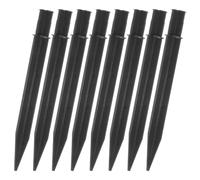 jojofuny 8 Piquets de Rechange pour Lampes Solaires de Jardin Piquets de Sol en Plastique Robuste Taille Compacte Légers et Stables pour Éclairage Extérieur Pelouse et Chemin