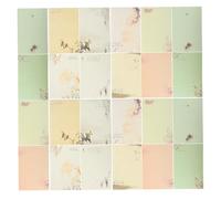 jojofuny 80 pièces Papier à Lettre Vintage Set Couleur Vieilli Style Ancien pour Écriture Manuscrite Correspondance et Invitations Papier Stationnaire Pratique et Fluide Expression