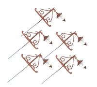 jojofuny 87, Lampes Miniatures à LED Lumière Blanche Chaude pour Décoration de Maison de Poupée, Matériaux de Construction pour Table à Sable