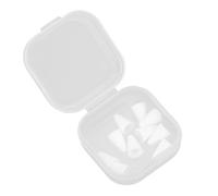 jojofuny 8pièces Coque De Silicone Antidérapante pour Stylet Compatible avec Apple Pencil Et Écriture Silencieuse Et Précise Couleur Blanche