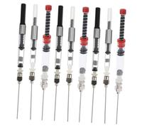 jojofuny 9 Pièces Convertisseurs Encre pour Stylo Plume Système de Remplissage à Ressort pour Stylos et Accessoires Acier Inoxydable Facilitant Remplissage Nettoyage