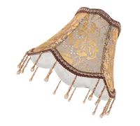 jojofuny Abat-Jour à Franges en Tissu pour Lampe de Chevet et Lampadaire 25 CM Style Européen DIY Décoration Maison