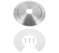 jojofuny Abat-jour Globe en Verre Ø50 Mm Rosé Bague de Fixation et 3 Vis, Accessoire Maison pour Lampe à Suspendre E14 E27, Anneau de Connexion et Joint D’étanchéité, Compatible Éclairage