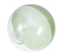 jojofuny Abat-jour Globe en Verre Rond 150 Mm Diamètre, Demi-vert, Compatible Ampoule G9 2-2,2 Cm, Cache-ampoule Lumineux Suspendre et Lustre, Remplacement Abat-jour Décoratif Diffuseur