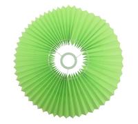 jojofuny Abat-jour Plissé en Tissu Vert 32 Cm, Abat-jour de Rechange pour Lampe de Table, Lampadaire et Applique Murale, Abat-jour Incliné pour Éclairage Doux en Salon, Chambre ou Bureau