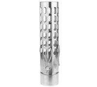 jojofuny Accessoire Classique Métal de de Cheminée en Couvercle Argenté, Installation Facile et Coupe-vent, Adapté pour Conduit en Extérieur Jardin