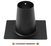 jojofuny Adaptateur de Chaîne Pluie Gouttière Alliage Aluminium Accessoire Décoratif Anti-Retour Eau pour Installation Gouttière Extérieure Résistant Corrosion