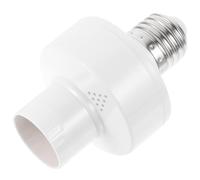 jojofuny Adaptateur de Douille Intelligente à Commande Vocale E27 en Plastique et Métal, Support pour Lampe LED et Incandescente, pour Garage et Chambre Plusieurs styles