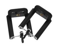 jojofuny Adaptateur De Trépied pour Téléphone Portable Clip Selfie Support De Téléphone pour De 5 5 À 8 5 Mm Support De Trépied en Forme De U Design -Rayures