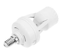 jojofuny Adaptateur Douille Capteur pour Lampe à Détecteur de Mouvement Support Ampoule pour Couloir Escalier Installation Verticale