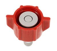 jojofuny Adaptateur en Plastique Rouge pour Machine à Eau Gazeuse, Connecteur Bib Réutilisable, Accessoire Compatible pour Boissons Gazeuses, Sodas et Jus - Usage Domestique et Commercial