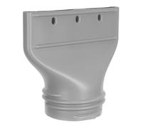 jojofuny Adaptateur Plat en Plastique pour Tuyau de Ventilation de Climatiseur Mobile, Conçu pour Fenêtres de Voiture, Facilite l'Écoulement d'Air en Saison Estivale