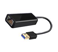 jojofuny Adaptateur Réseau USB vers Convertisseur Ethernet Gigabit LAN Accessoire pour Ordinateur Portable