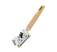 jojofuny Aiguiseur Cuisine Manuel en Acier Inoxydable Petit et Rapide pour Couteaux et Ciseaux Base Antidérapante Outil d'Affûtage Domestique Pratique pour Usage Quotidien