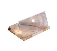 jojofuny Amplificateur D'écran De Téléphone Loupe Antibuée Support Pliable pour Smartphone Agrandisseur d'image