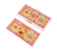 jojofuny Ancestor Money Papier Chinois Traditionnel pour Sacrifices Ancestraux Billets à Brûler pour Cérémonies Funéraires et Fêtes Qingming Grand Format