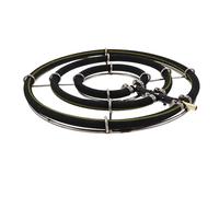 jojofuny Anneau Diffuseur D’air à Nanobulles en Acier Inoxydable 3 Cercles 35 Cm - Diffuseur D’oxygène Silencieux pour Aquarium, Bassin et Jardin Aquatique - Pierre à Air Fine Bulles