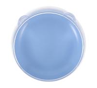 jojofuny Bac à Sable pour Hamster avec Couvercle Transparent Demi-fermé Récipient Portable pour Bain de Sable et Salle de Bain Anti-Renversement Accessoire pour Petits Couleur Aléatoire