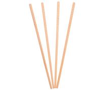 jojofuny Baguettes Longues en Bois de Hêtre 33 Cm pour Cuisiner, 2 Paires Réutilisables, pour Friture, Fondue Chinoise et Service à Table, Sécurité Huile et Cuisson à Domicile et