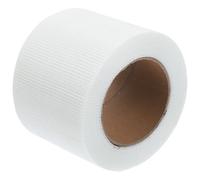 jojofuny Bande Adhésive en Fibre de Verre Blanche 10cm X 30m pour Fissures de Cloisons Sèches, Auto-adhésive et Renforcée, pour Travaux de Réparation et Étanchéité