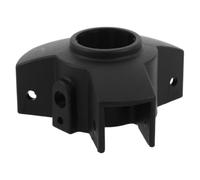 jojofuny Base de Support pour Haut-Parleur 28mm en Plastique, Triangle | Montage de Remplacement, pour Ktv et Extérieur, Noir, Léger, Portable, Hauteur Réglable