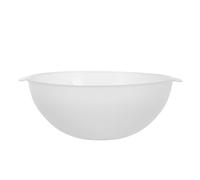 jojofuny Bassin Rond en Plastique Transparent avec Poignée 21 CM - Lavabo Multifonction pour Visage et Mains - Bassine Portable pour Salon de Beauté Usage Professionnel et Domestique