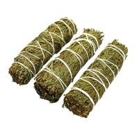 jojofuny Bâtons de Cèdre Pur 3 Paquets Environ 95 Grammes - Tiges Aromatiques Naturelles pour Purification de l’Air Contemplation et Rituels Spirituels - Parfum Végétal Apaisant pour