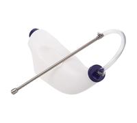 jojofuny Biberon pour Veau -né 4l en Acier Inoxydable Double Poignée, Mangeoire à Vaches et Nourrisseur Tubulaire pour Alimentation au Colostrum, Administration de Remède et Élevage