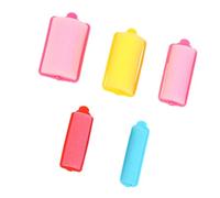 jojofuny Bigoudis en Mousse Doux pour Cheveux Longs et Courts Ensemble de Coiffage Léger et Portable Boucles Naturelles sans Abîmer Outil de Coiffure Pratique pour Couleur Aléatoire