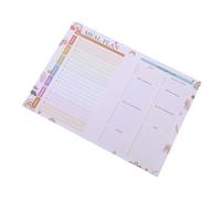 jojofuny Bloc-notes Magnétique B5 17,8 X 25,4 Cm, Planificateur de Repas Hebdomadaire pour Réfrigérateur 52 Feuilles, Calendrier de Menus et Liste de Courses, Organisation la Cuisine