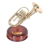 jojofuny Boîte à Musique en Plastique Rétro Petit Instrument Décoratif Présent Pendaison de Crémaillère Décoration Intérieure Compacte pour Salon Balcon et Bureau Ornement Original et