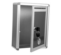 jojofuny Boîte Aux Lettres Murale avec Serrure Inoxydable Capacité Sécurisée pour Courrier Suggestions Dons et Réclamations Boîte à Suggestions Verrouillable Polyvalente pour Maisons