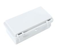 jojofuny Boîte de Jonction Extérieure Étanche ABS 150X100X70 MM Serrure Coffret Électrique en Plastique Résistant aux Intempéries pour Projet de Connexion Électrique en Extérieur