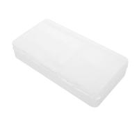 jojofuny Boîte de Rangement Compartimentée en Plastique Transparente pour Petites Pièces Vis et Composants Électroniques Coffret Compact pour Réparation de Téléphones Portables